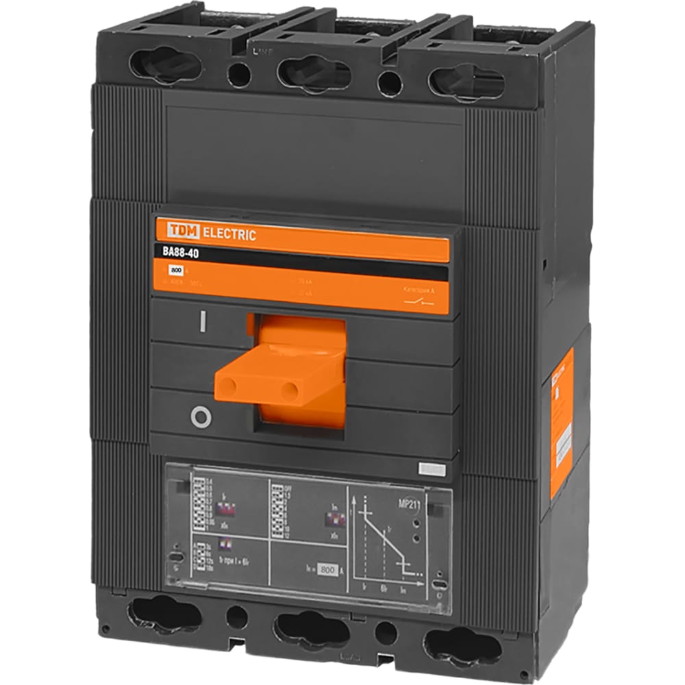Автоматический выключатель TDM автоматический выключатель tdm electric ва88 35 3p c80 а 12 ка sq0707 0017