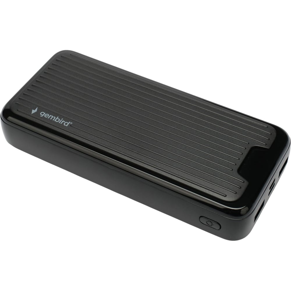 Изображение товара Портативный аккумулятор Gembird 20000мАч USB Type-C Быстрая зарядка