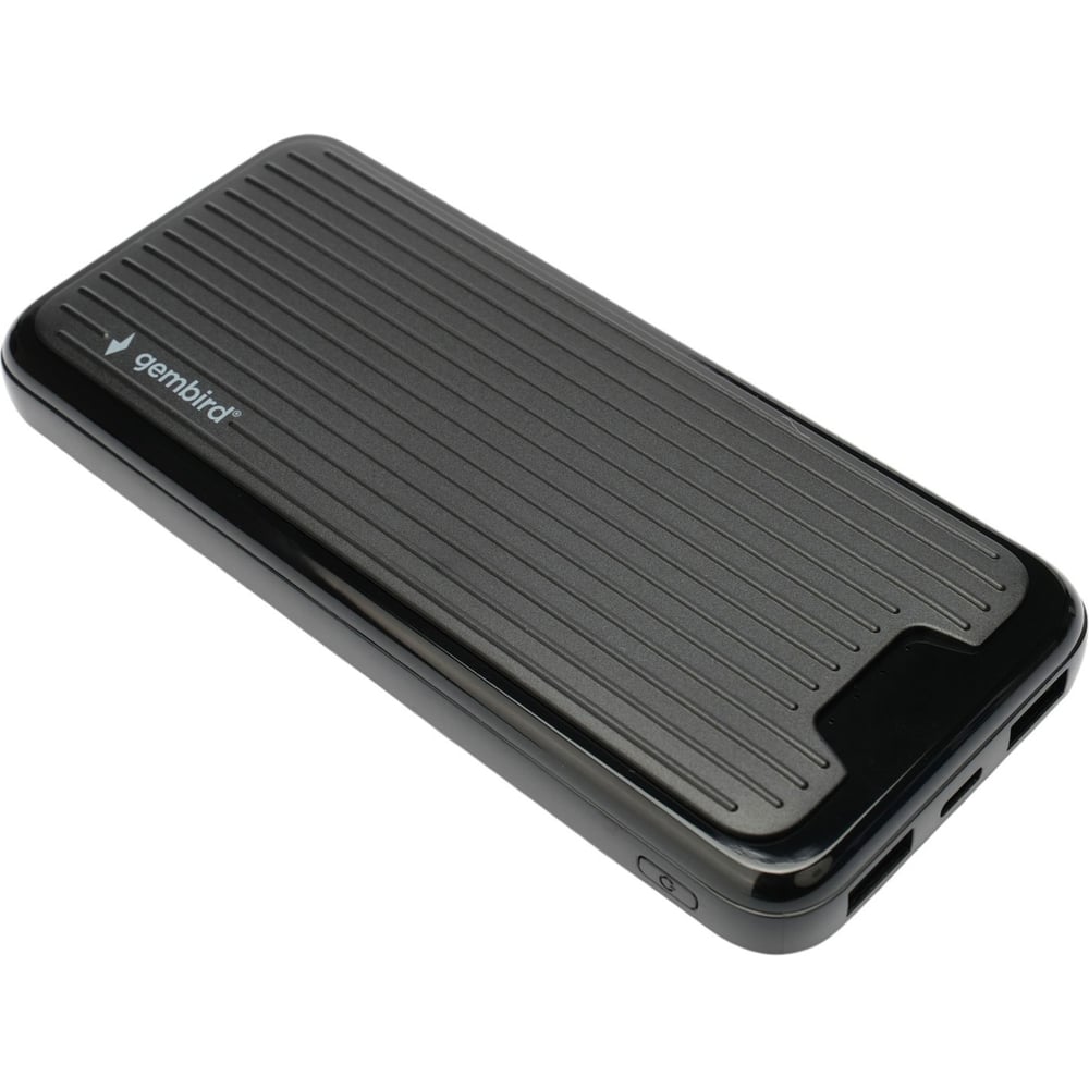 Изображение товара Портативный аккумулятор Gembird 10000мАч с быстрой зарядкой