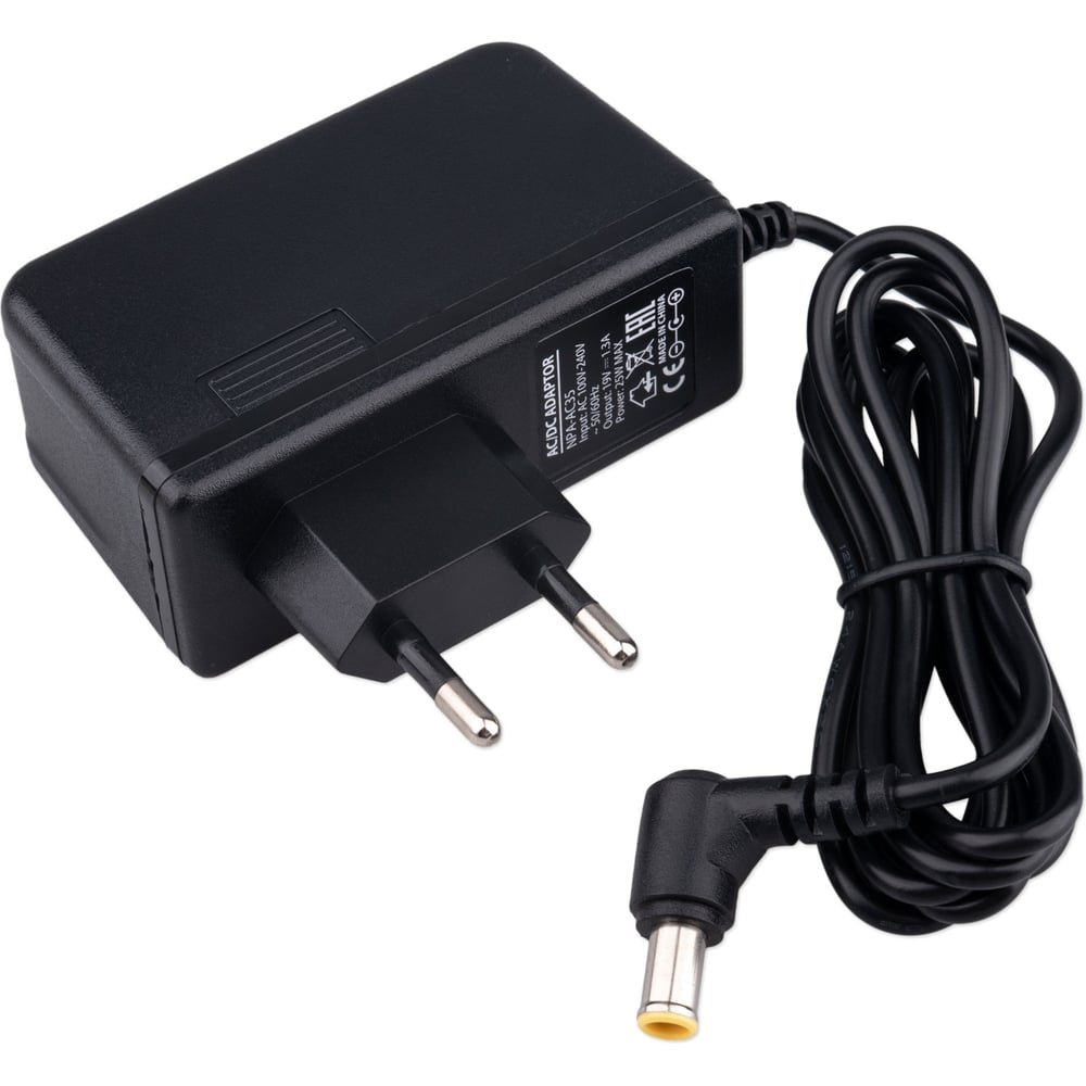 Изображение товара Блок питания Gembird 19В 1.3А 25Вт для мониторов LG NPA-AC35 черный