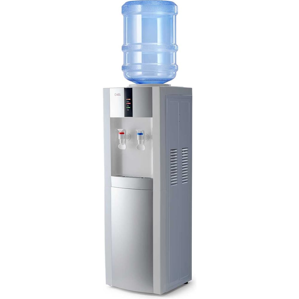 Изображение товара Кулер для воды AEL LC-47с white silver напольный с нагревом и охлаждением