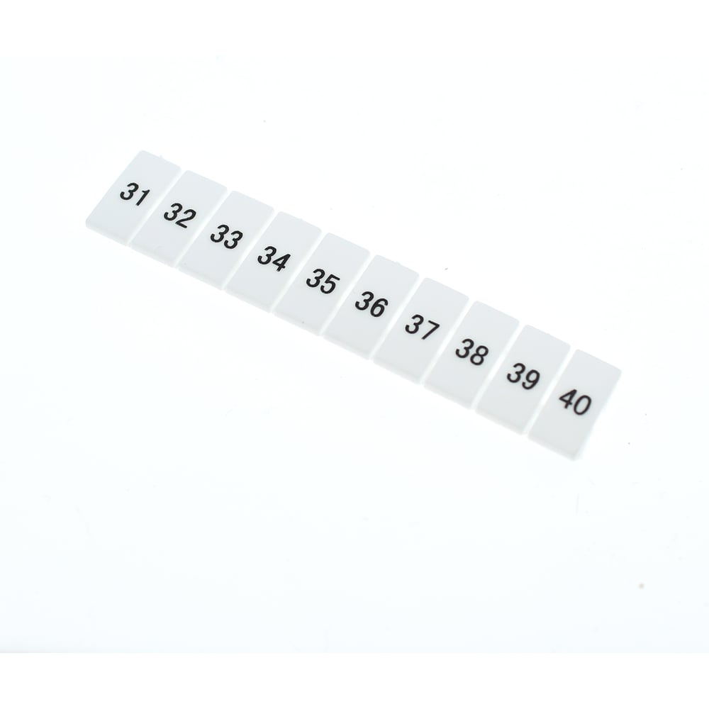 Изображение товара Маркировка для клемм WKDQ JUK 31-40, 100 шт