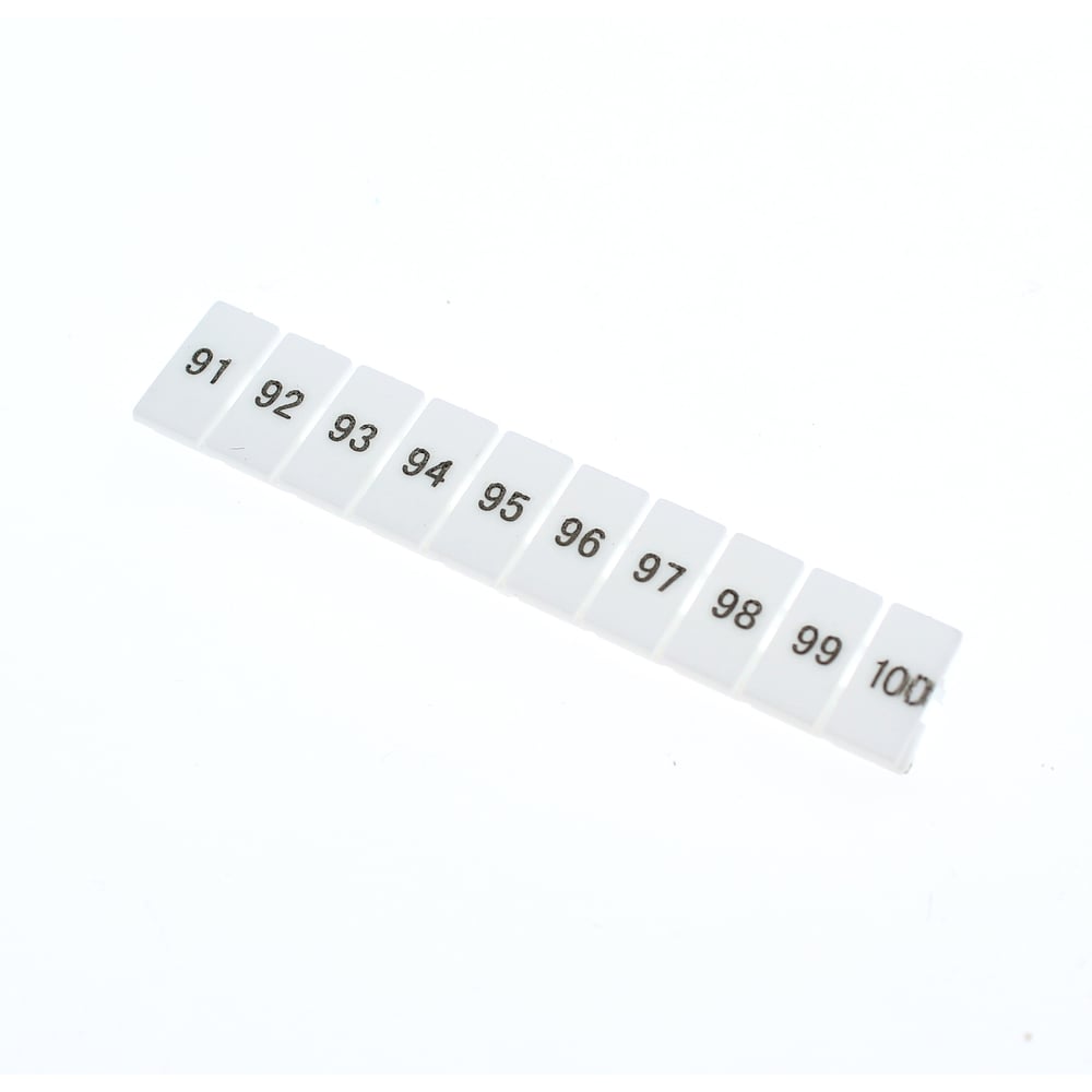 Изображение товара Маркировка для клемм WKDQ JUK 91-100 100 шт для электромонтажных работ