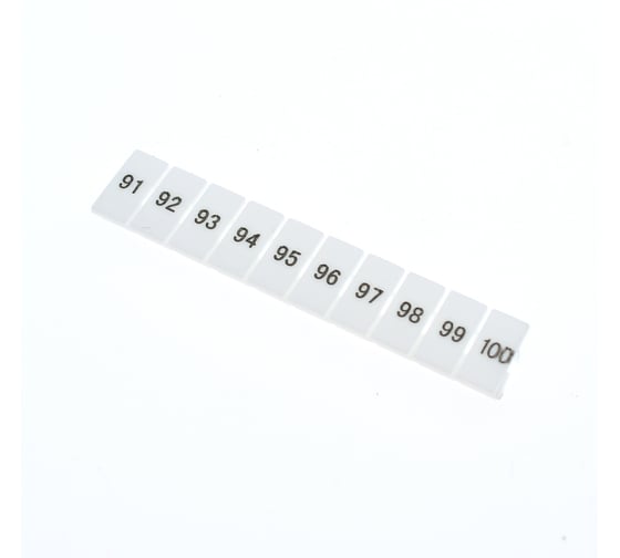 Изображение товара Маркировка для клемм WKDQ JUK (91-100), 100 шт 18932