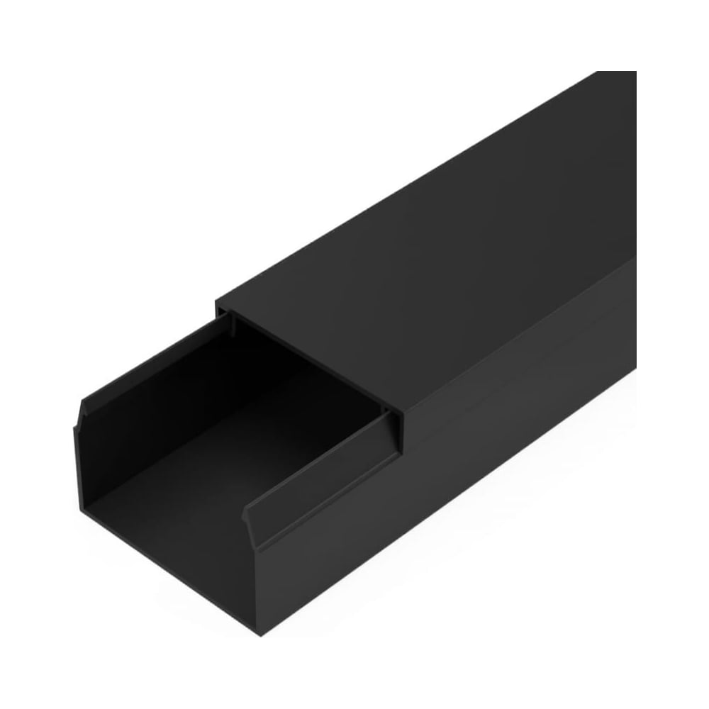 Изображение товара Кабель-канал Урал ПАК черный 40x25, магистральный, самозатухающий