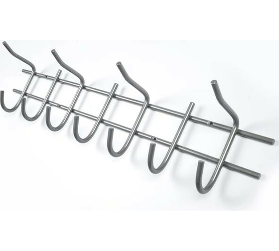 Изображение товара Настенная вешалка Трибатрон НВ-7 алюминиевый металлик 87874