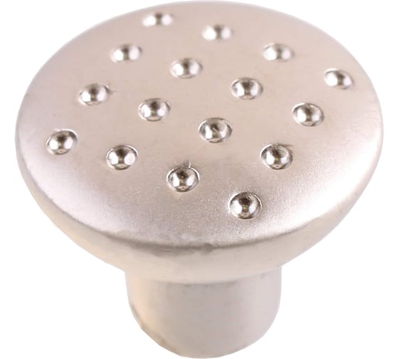 Изображение товара Ручка-кнопка Стройбат мод.5033, матовый хром, 10 шт, 591760