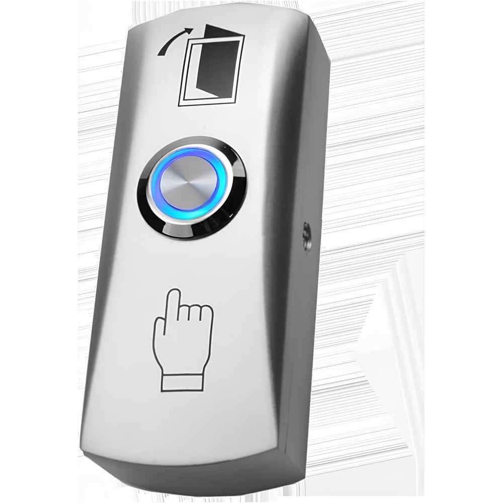 Изображение товара Кнопка выхода Falcon Eye FE-EXIT LED накладная, металлическая, с подсветкой 00-00340977