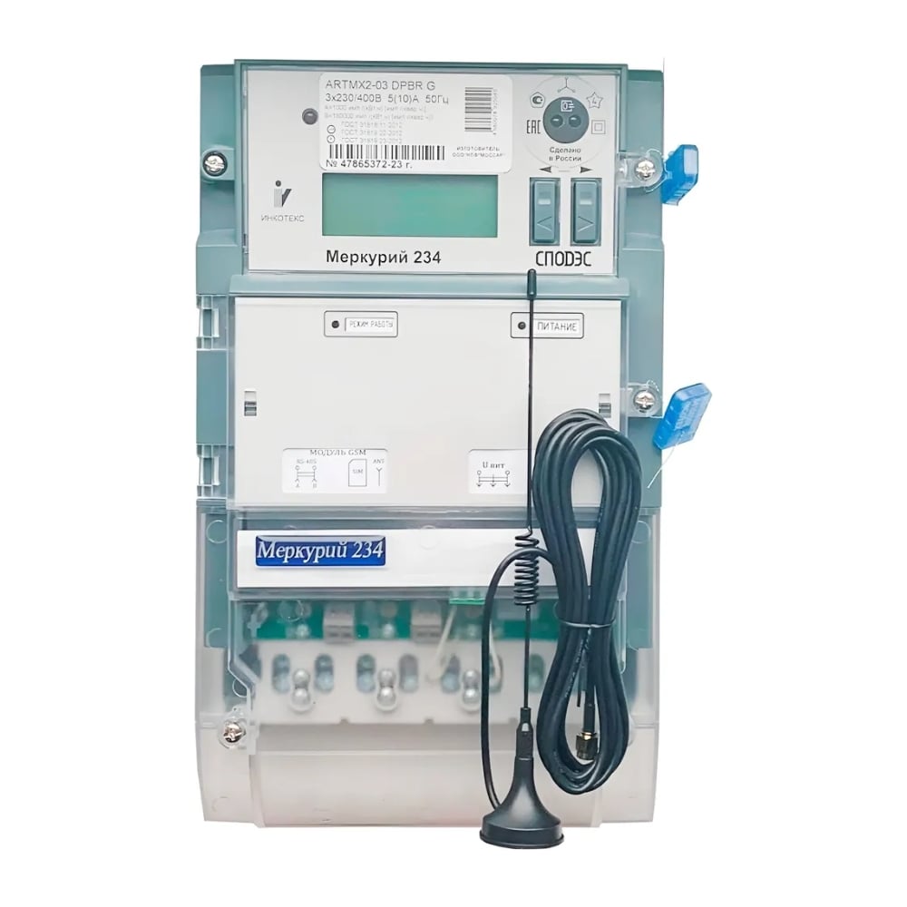 Изображение товара Электросчетчик Инкотекс Меркурий 234 ARTMX2-03 DPBR.G7 М0000071784