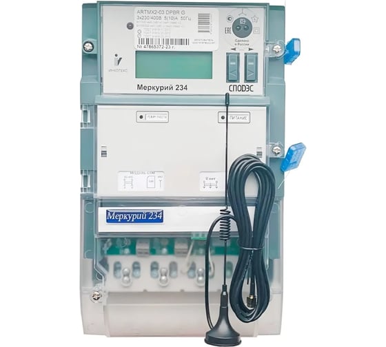 Изображение товара Электросчетчик Инкотекс Меркурий 234 ARTMX2-03 DPBR.G7 М0000071784