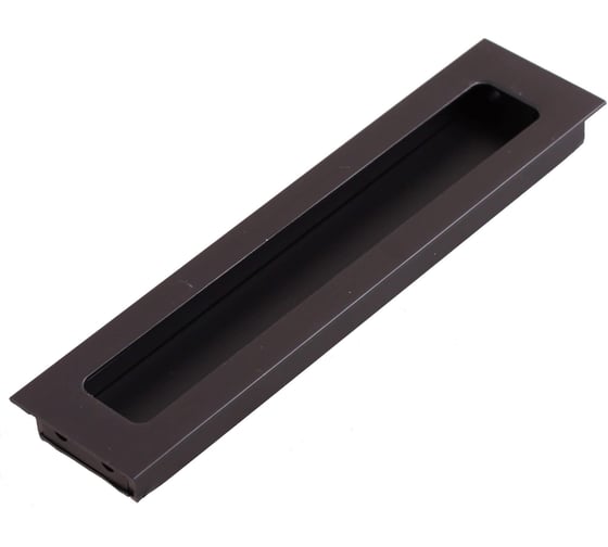 Изображение товара Ручка врезная Стройбат 160 алюм. (матовый черный 5 шт) 598630