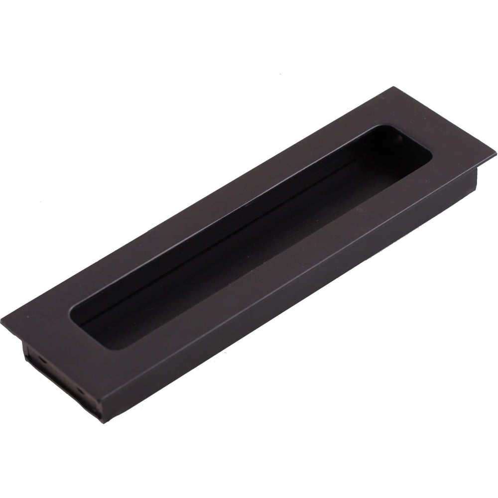 Изображение товара Ручка врезная Стройбат 128 алюминий матовый черный 5 шт