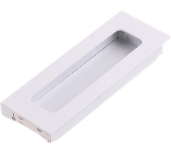 Изображение товара Ручка врезная Стройбат 96 алюм. (белый 5 шт) 598590