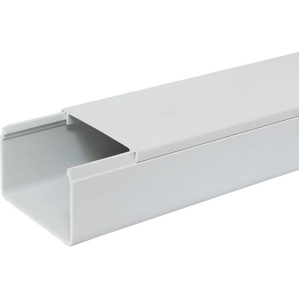 Изображение товара Кабель-канал с двойным замком Урал ПАК 12x12 2000 мм для надежной прокладки кабелей