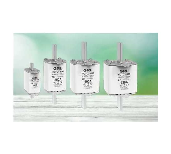 Изображение товара Предохранитель aR GRL тип NH1, 200 A, 3 шт. NGTC1 200A