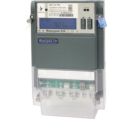 Изображение товара Электросчетчик Инкотекс Mеркурий 234 ARTMX2-03 DPBR.R М0000066605