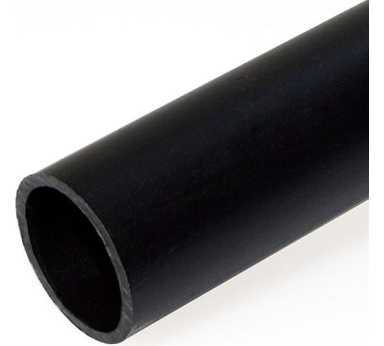 Изображение товара Труба гладкая жесткая ПВХ Урал ПАК черная, d 20 мм (1упак/6м) длина 2м, 3шт ГТ-5030020-006