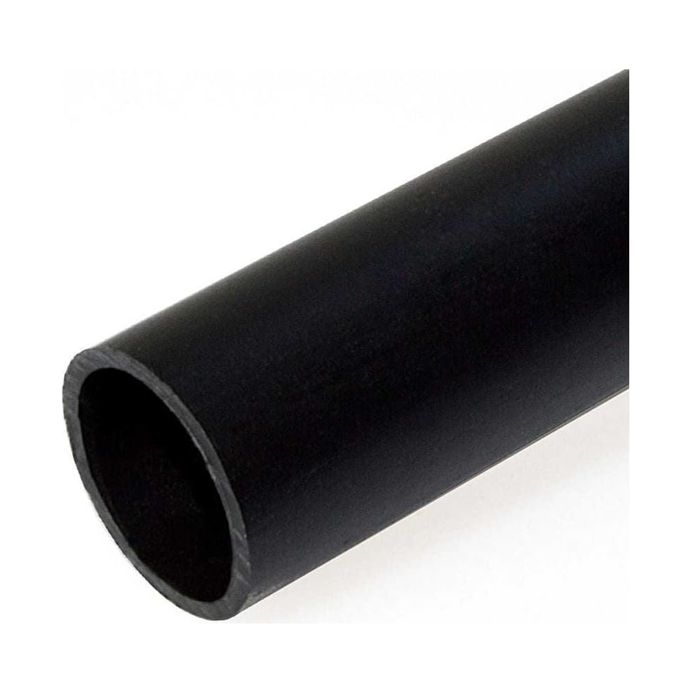 Изображение товара Труба гладкая жесткая ПВХ Урал ПАК черная диаметр 16 мм длина 6 м цена за шт
