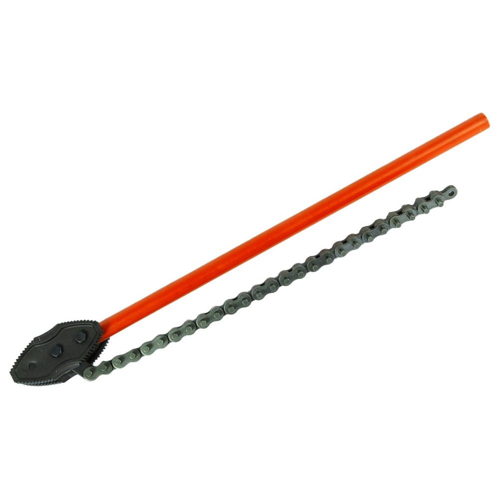 Изображение товара Цепной трубный ключ TD-tools красный 114 мм профессиональный инструмент