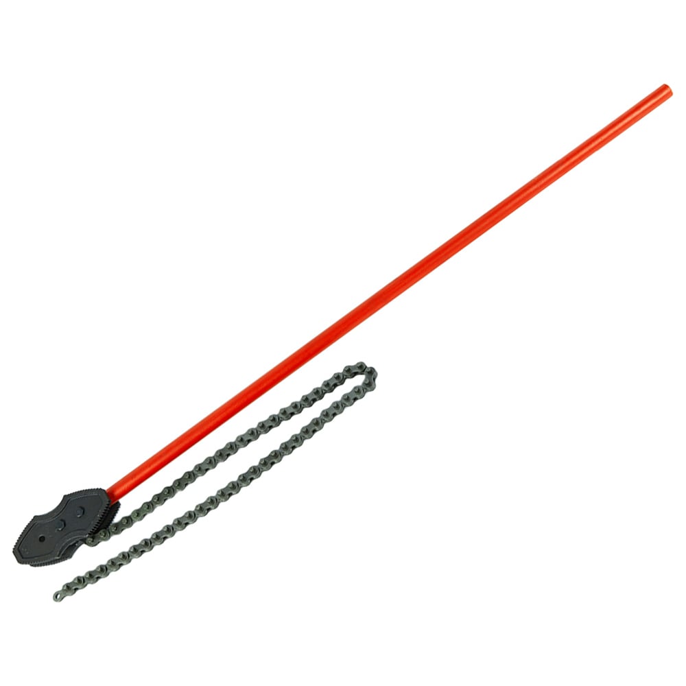 Изображение товара Цепной трубный ключ TD-tools красный 16 дюймов 1607 мм