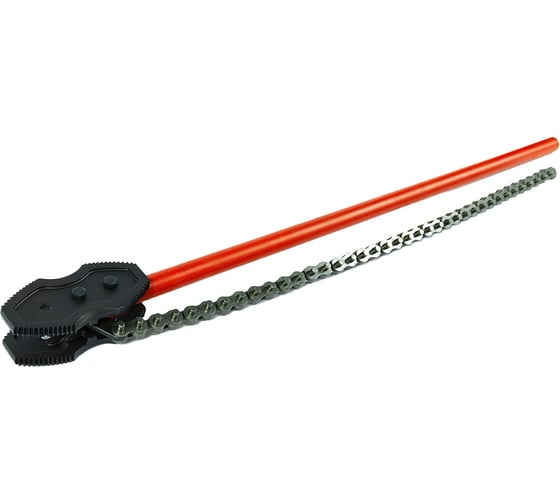 Изображение товара Цепной трубный ключ TD-tools красный, 8 (219мм) TD06B8