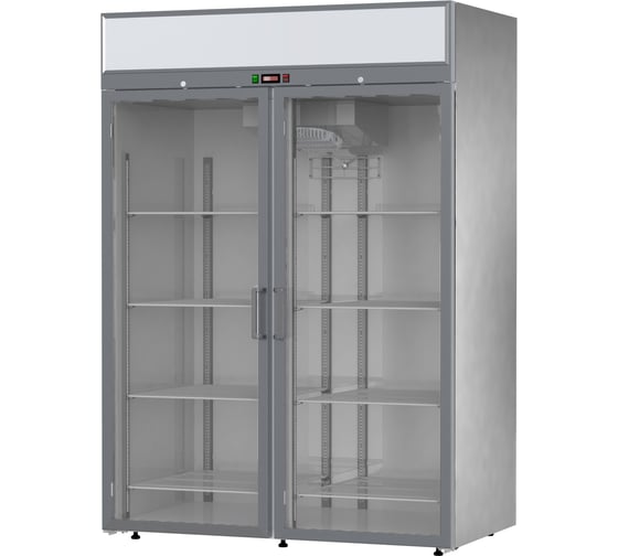 Изображение товара Шкаф холодильный ARKTO (+1…+10С) со стеклянной дверьюD 1,0-GL НЕРЖ, канапе 101000191/00001