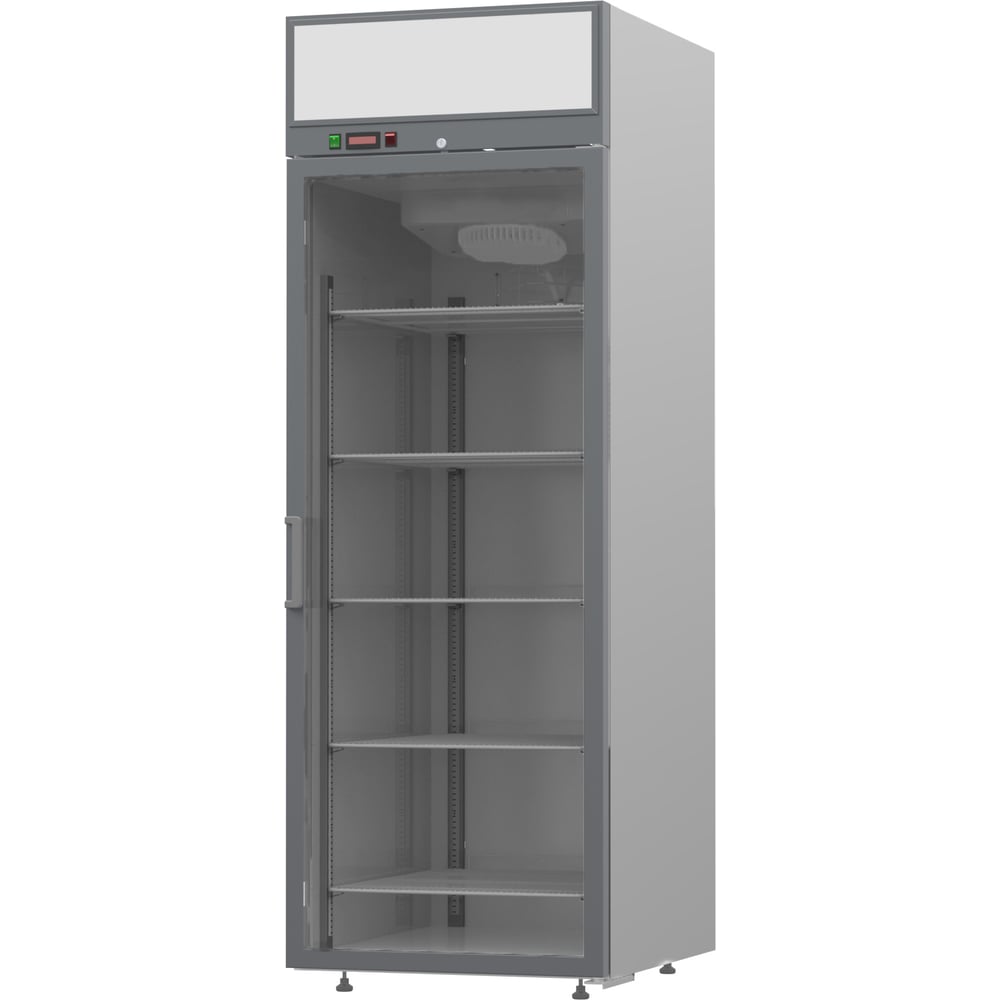 Изображение товара Шкаф холодильный ARKTO со стеклянной дверью +1...+10С из нержавеющей стали