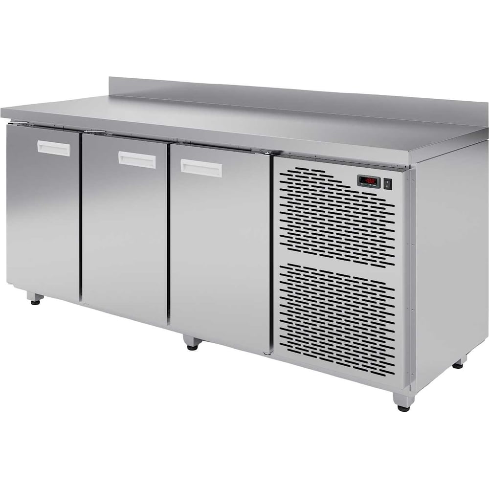 Изображение товара Холодильный стол ARKTO -18С СХН-3-60 нержавеющая сталь 3 двери