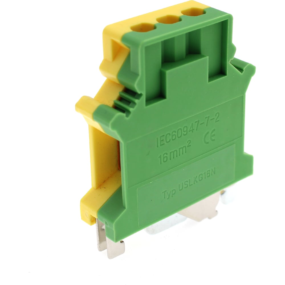 Изображение товара Клеммная колодка WKDQ земля JUSLKG16N 50 шт для электромонтажа