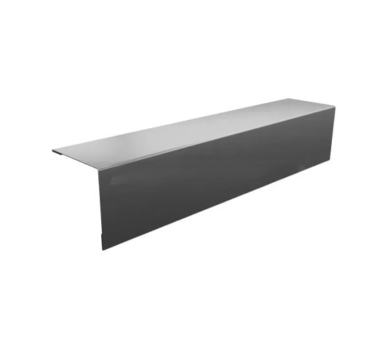 Изображение товара Планка угла наружного МЕТАЛЛИК и КО 115x115x2000; Оц 0.40 (RAL 7024) в пленке О0000087243