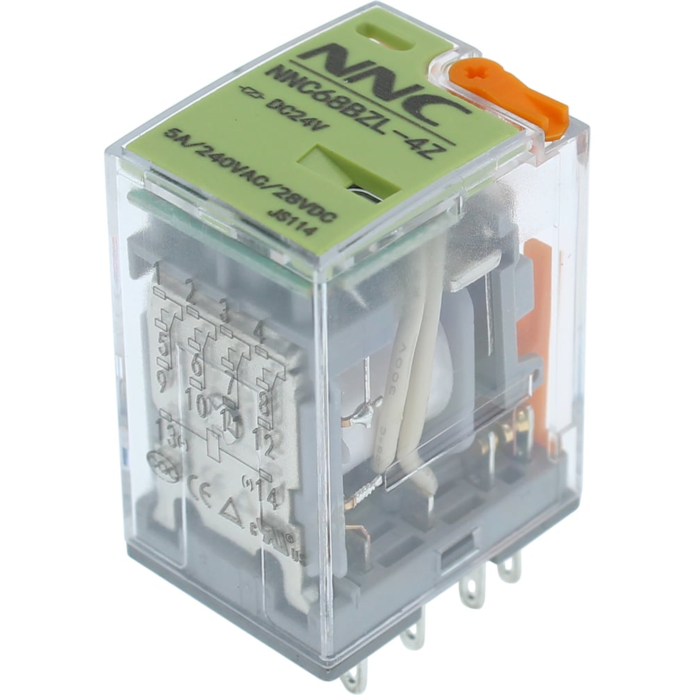 Изображение товара Реле NNC 68BZL-4Z-24VDC, 20 шт 8128
