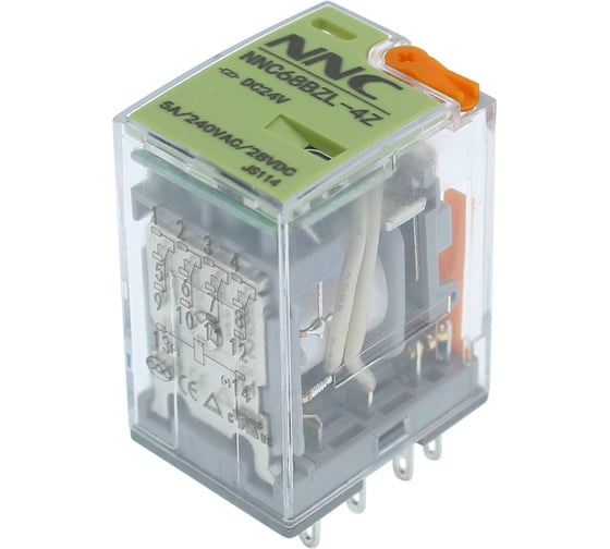 Изображение товара Реле NNC 68BZL-4Z-24VDC, 20 шт 8128