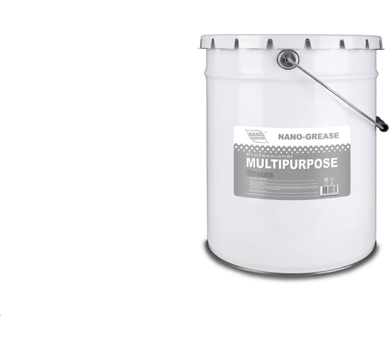 Изображение товара Универсальная многофункциональная смазка NANO GREASE GREY MULTIPURPOSE Grease, 18 кг 4981/Ф