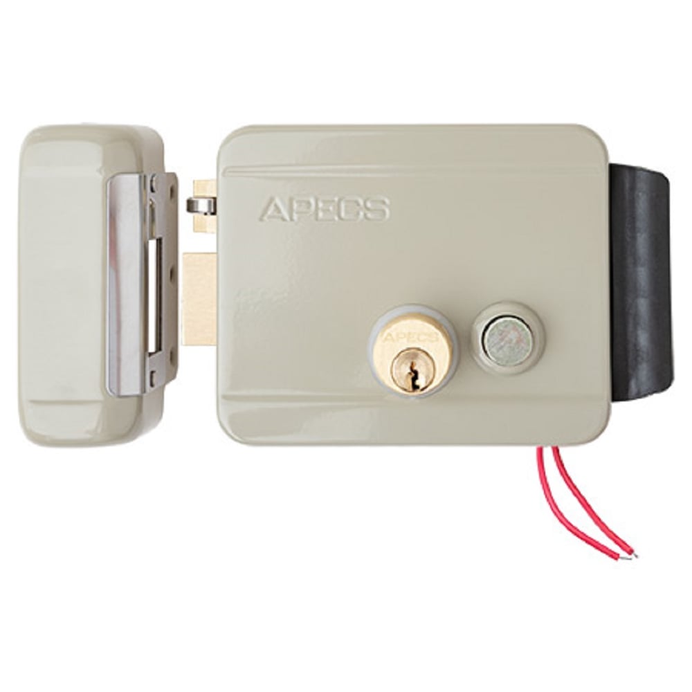 Изображение товара Электромеханический накладной замок Apecs ERL-2369-GR-L для надежной защиты дверей