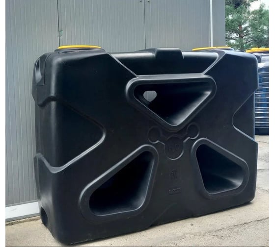 Изображение товара Прямоугольная емкость KSC Молекула 2000 л, чёрная КSC-PM-2000 BLACK