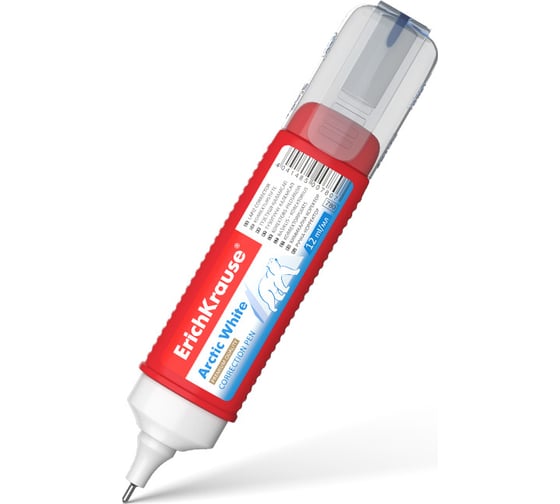 Изображение товара Ручка-корректор ErichKrause Арктический белый, 12 мл 780