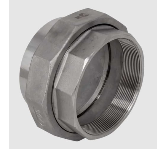 Изображение товара Американка NEWKEY c/вр нержавеющая сталь AISI304 DN 100 (4), (CF8), PTFE, PN16 NK-AW/D100/4