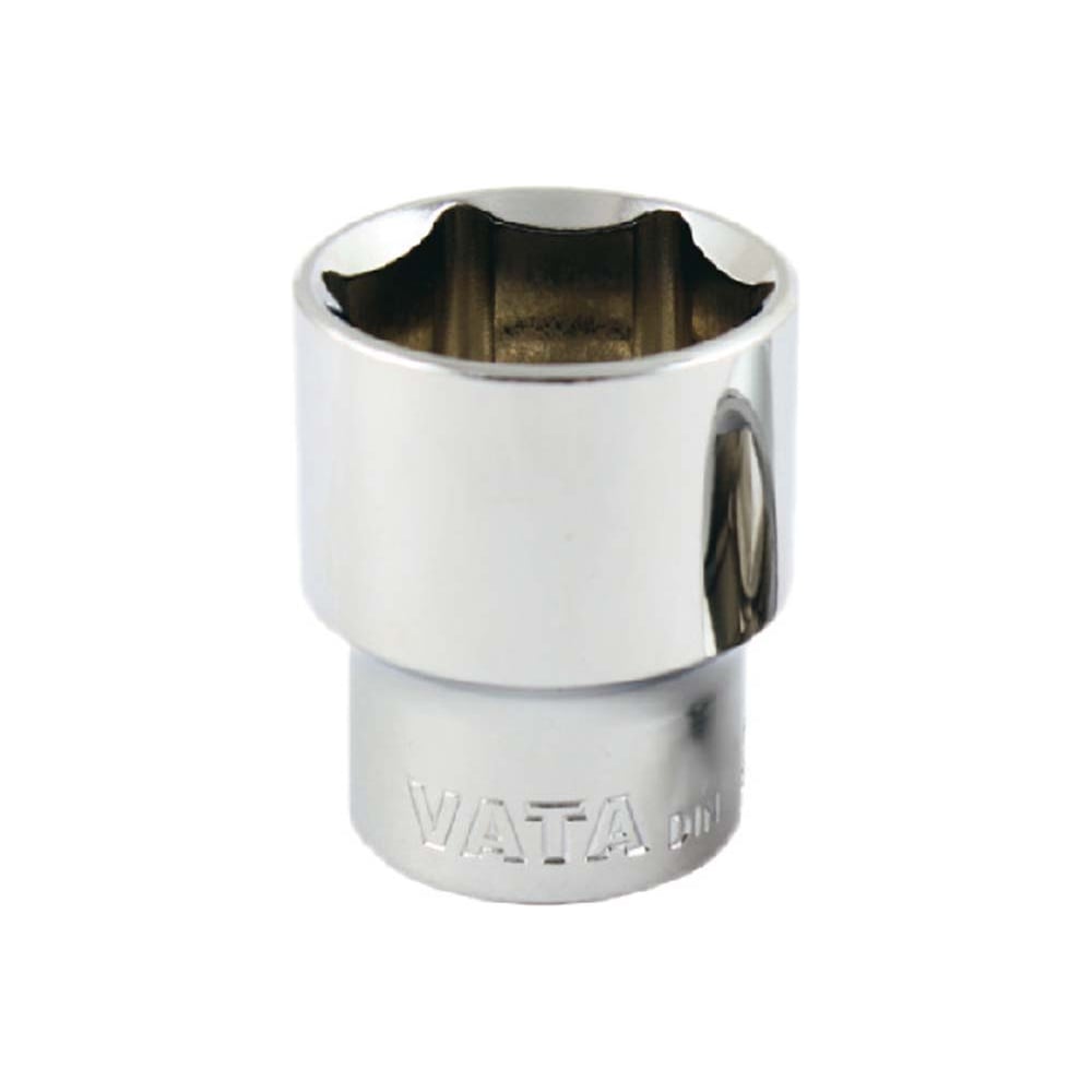Изображение товара Головка торцевая 6-гранная VATA 18 мм 3 шт/уп, CrV, 1/2 дюйма