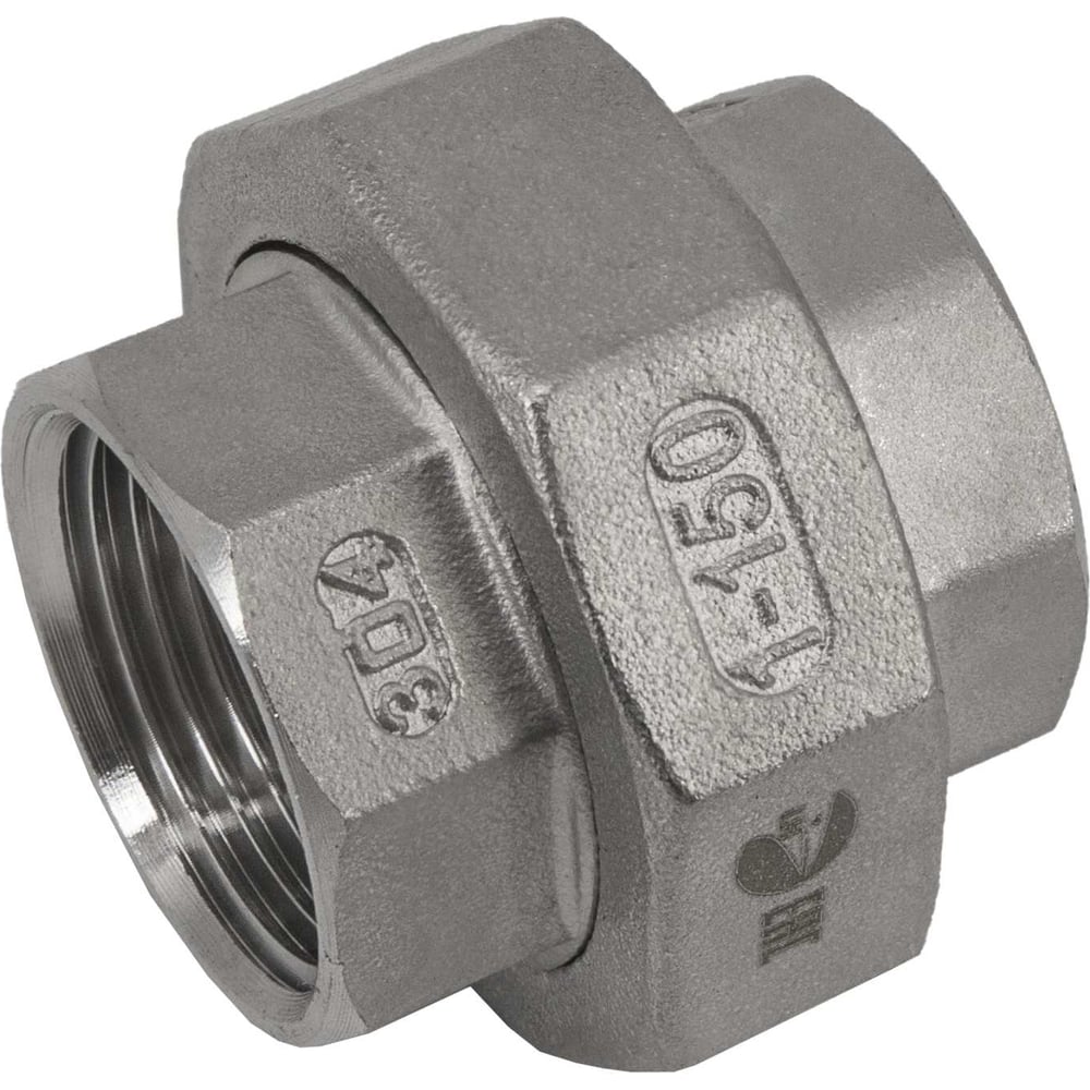 Изображение товара Американка из нержавеющей стали NEWKEY DN25 1F-1F