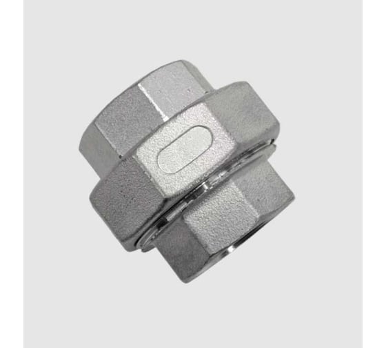 Изображение товара Американка NEWKEY вр/вр нержавеющая сталь AISI304 DN80 (3), (CF8), PTFE, PN16 NK-ADD80/4