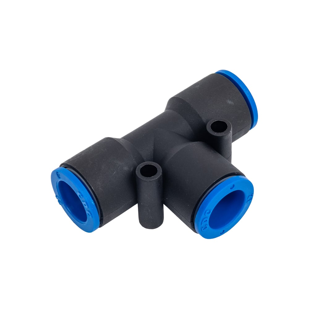 Изображение товара Фитинг Т-образный пластиковый 12 мм CDC Pneumatics PUT 12N