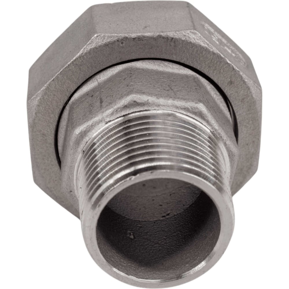 Изображение товара Американка NEWKEY c/нр нержавеющая сталь AISI304 DN20 (3/4), (CF8), PTFE, PN16 NK-AW/M20/4 Изображение товара Американка NEWKEY c/нр нержавеющая сталь AISI304 DN20 (3/4), (CF8), PTFE, PN16 NK-AW/M20/4