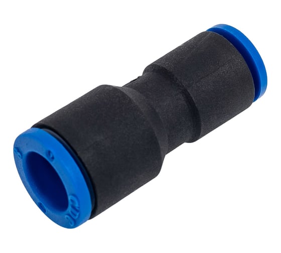 Изображение товара Фитинг прямой переходной пластиковый 8 мм на 6 мм CDC Pneumatics PG 0806N