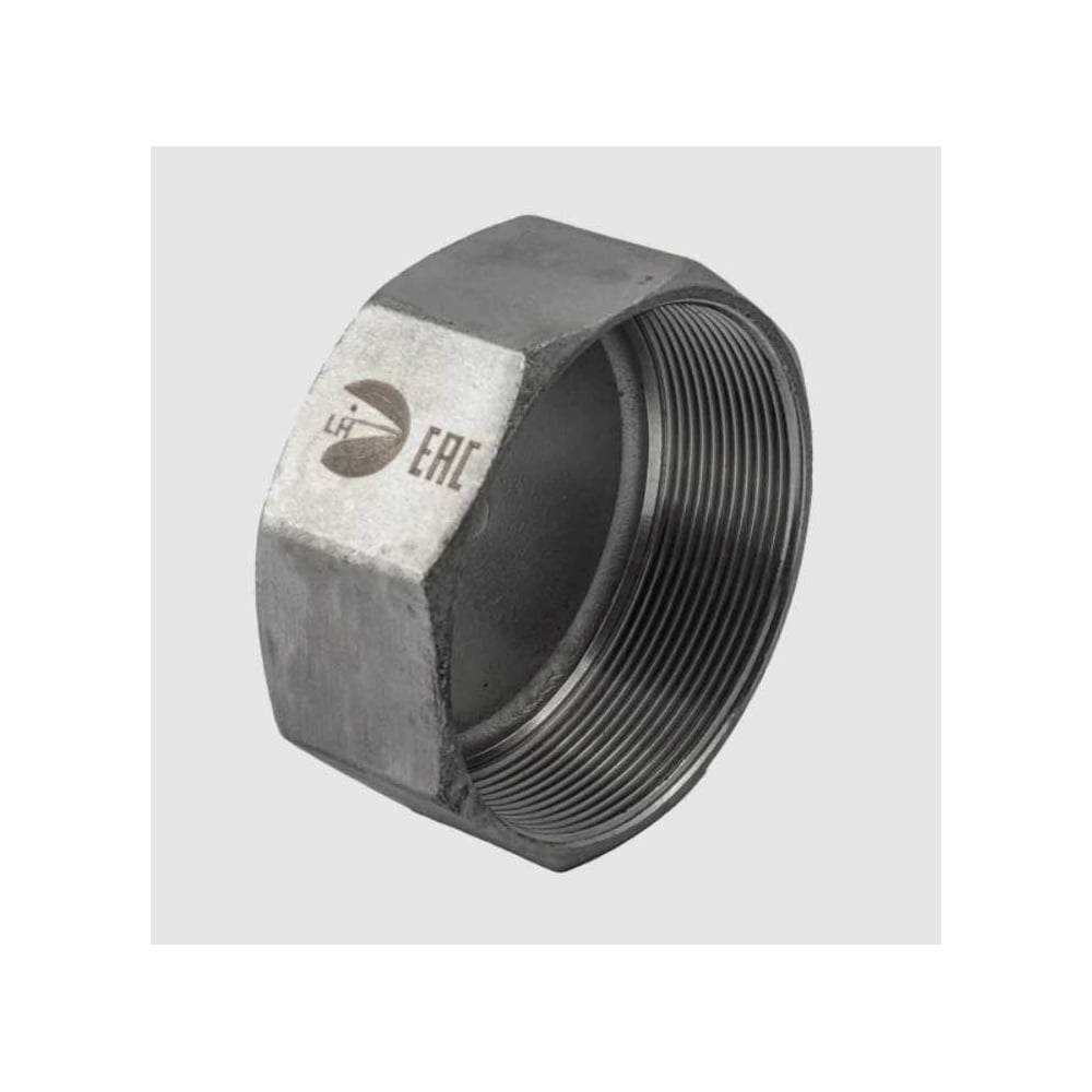 Изображение товара Заглушка NEWKEY В/Р 6-ти гранная из нержавеющей стали AISI304 DN40 (1_1/2)