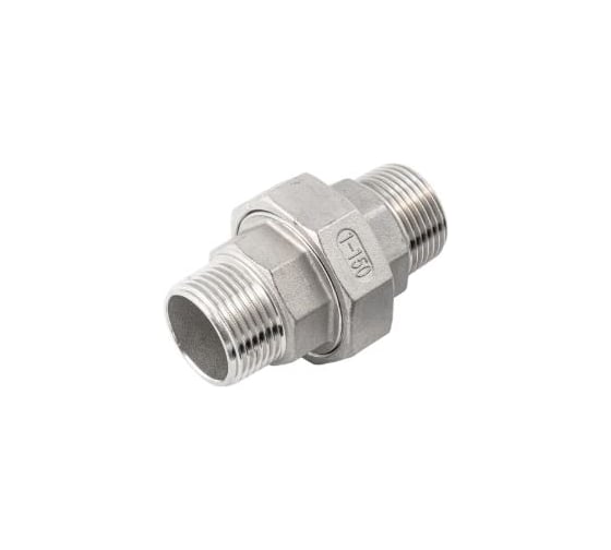 Изображение товара Американка NEWKEY нр/нр нержавеющая сталь AISI304 DN15 (1/2), (CF8), PTFE, PN16 NK-AM/M15/4