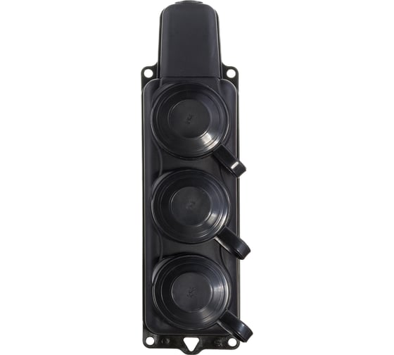 Изображение товара Каучуковая колодка Gigant однофазная 3 гнезда RBG-1