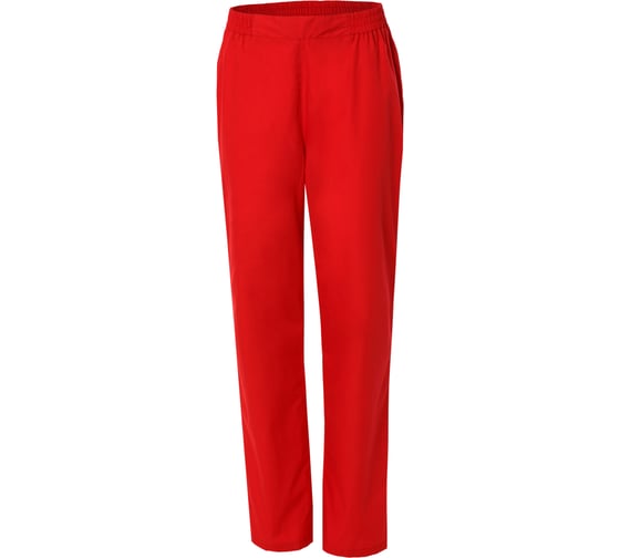 Изображение товара Женские брюки СОЮЗСПЕЦОДЕЖДА ВИТА, красные, р. 44-46, рост 170-176 2000000139067