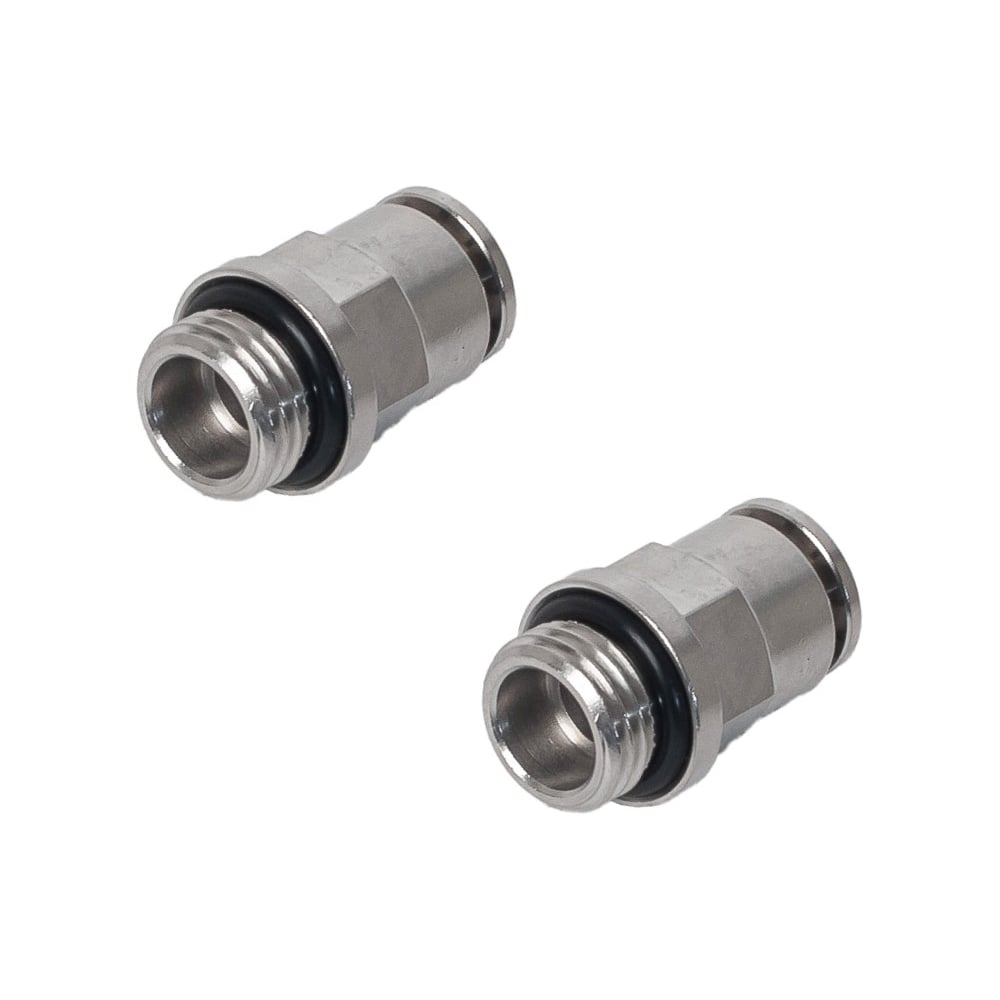 Изображение товара Латунный фитинг переходник NBPT NPCT 04-G02 2 шт для труб 1/4 дюйма и 4 мм