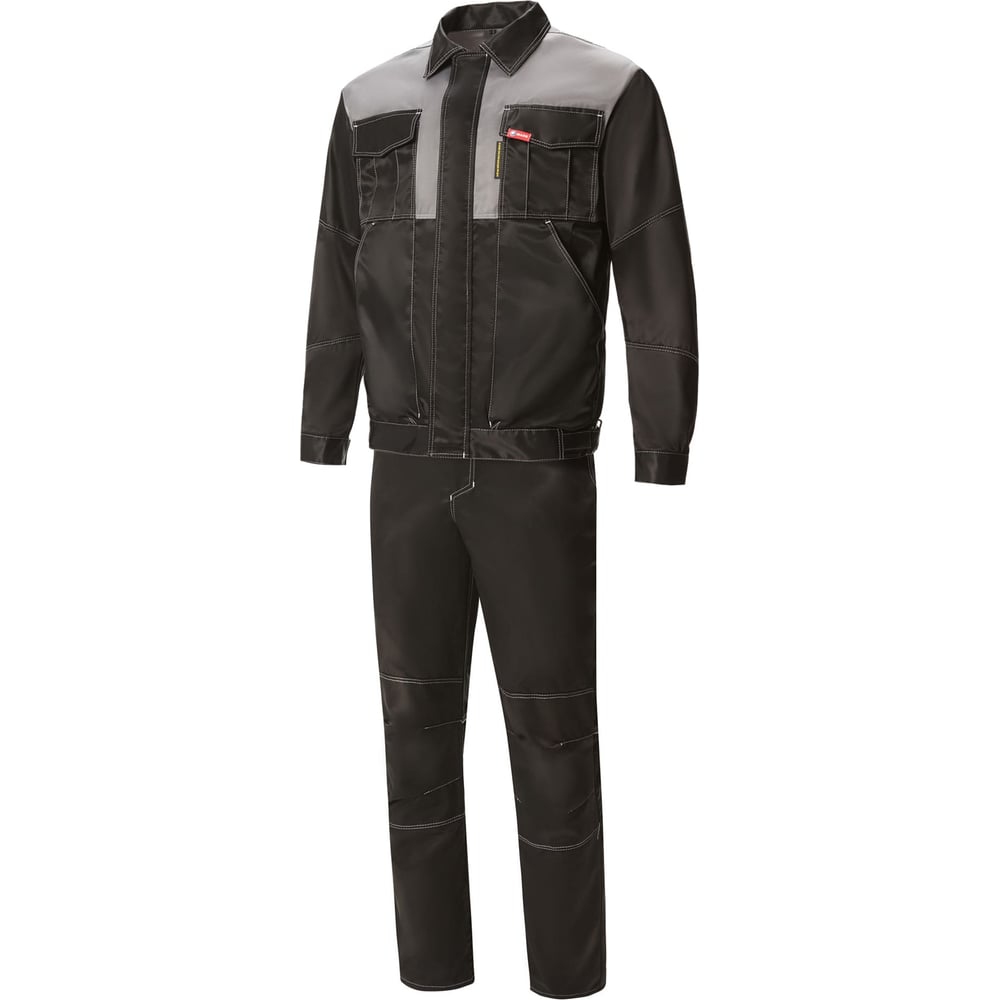 Изображение товара Мужской костюм СОЮЗСПЕЦОДЕЖДА MARS черный светло-серый размер 48-50