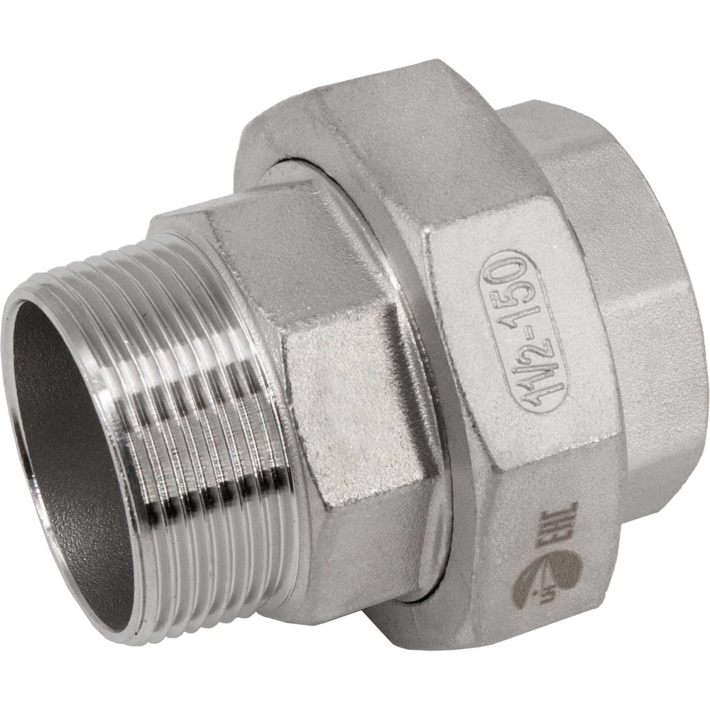 Изображение товара Американка NEWKEY нр/вр из нержавеющей стали DN40 1 1/2, PN16, без покрытия